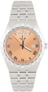 Tudor Tudor Royal M28600-0009 41mm Stainless steel Salmon
