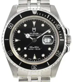 Tudor Tudor Submariner 73190 34mm Stainless steel Black