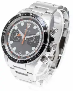 Tudor Tudor Heritage 70330N 42mm Stainless steel Black and Gray
