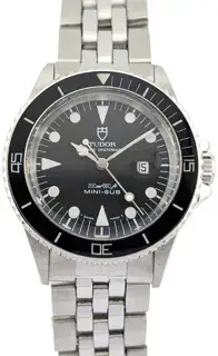 Tudor Tudor Submariner 73090 33mm Stainless steel Black