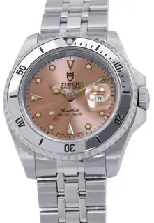 Tudor Tudor Submariner 73190 33mm Stainless steel Pink