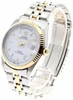 Tudor Tudor Prince 76213 36mm Yellow gold and Stainless steel White