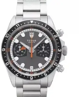 Tudor Tudor Heritage 70330N-0005 42mm Stainless steel Black