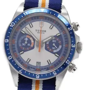 Tudor Tudor Heritage 70330 42mm Stainless steel Blue