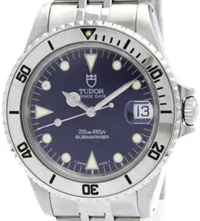Tudor Tudor Submariner 75190 36mm Stainless steel Blue
