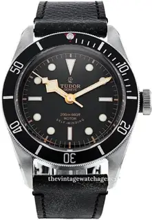 Tudor Tudor Heritage Black Bay 41mm Stainless steel Black