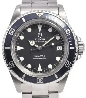 Tudor Tudor Submariner 79090 39mm Stainless steel Black