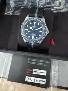 Tudor Tudor Pelagos M25707B/24-0001 42mm Titanium Blue and Dark Blue