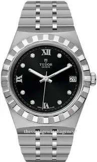 Tudor Tudor Royal M28400-0004 34mm Stainless steel Black