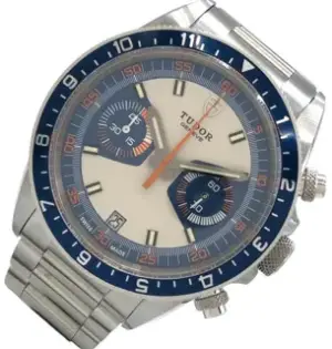 Tudor Tudor Heritage 70330B 42mm Stainless steel Blue and Gray