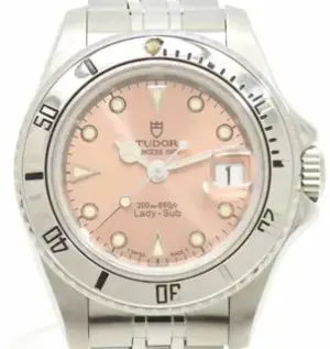 Tudor Tudor Submariner 96090 27mm Stainless steel Pink