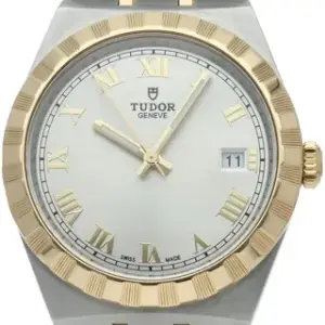 Tudor Tudor Royal M28503-0001 38mm Yellow gold and Stainless steel Silver