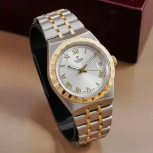 Tudor Tudor Royal M28403-0002 34mm Yellow gold and Stainless steel Silver