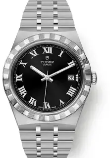 Tudor Tudor Royal M28500-0003 38mm Stainless steel Black