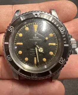 Tudor Tudor Submariner 7928 Stainless steel Black
