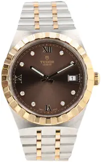 Tudor Tudor Royal m28503-0008 38mm Stainless steel Brown