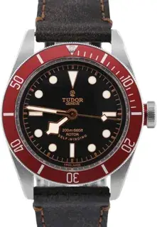 Tudor Tudor Heritage Black Bay 79220 R 41mm Stainless steel Red