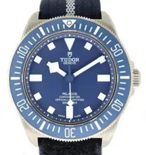 Tudor Tudor Pelagos FXD 25707B/23 42mm Titanium and Stainless steel Blue and Dark Blue
