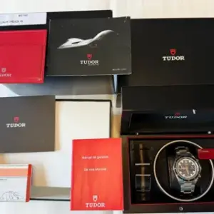 Tudor Tudor Heritage Chrono M70330N-0002 42mm Stainless steel Black