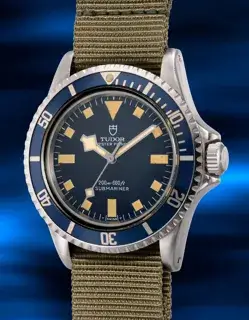 Tudor Tudor Submariner 9401/0 39.5mm Stainless steel Blue