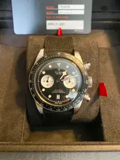 Tudor Tudor Black Bay M79360N 41mm Stainless steel Black