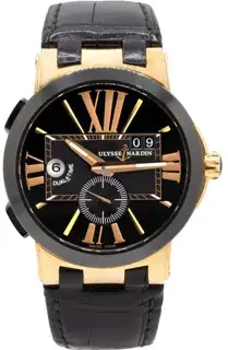 Ulysse Nardin Ulysse Nardin Executive 246-00-3/42 43mm Rose gold Black and Golden