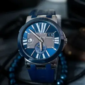 Ulysse Nardin Ulysse Nardin Executive 243-00-3/43 43mm Stainless steel Blue