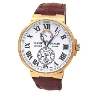 Ulysse Nardin Ulysse Nardin Maxi Marine 266-67/40 43mm Rose gold White