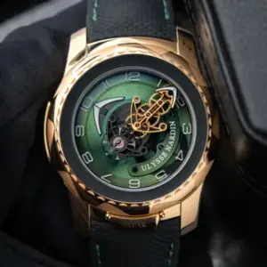Ulysse Nardin Ulysse Nardin Freak 2056-131/GREEN 45mm Rose gold Green