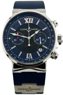 Ulysse Nardin Ulysse Nardin Maxi Marine 353-66-3/323 41mm Stainless steel Blue