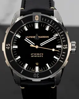 Ulysse Nardin Ulysse Nardin Diver 8163-175/92 42mm Stainless steel Black