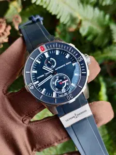 Ulysse Nardin Ulysse Nardin Diver 1183-170-3/93 44mm Titanium Blue