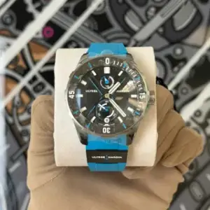Ulysse Nardin Ulysse Nardin Diver 1183-170-2B/3A 44mm Stainless steel Black