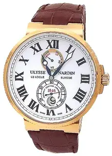 Ulysse Nardin Ulysse Nardin Maxi Marine 266-67/40 43mm Rose gold White