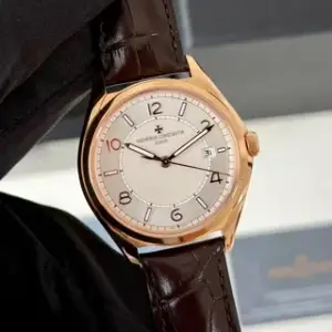 Vacheron Constantin Vacheron Constantin Fiftysix 4600E/000R-B441 30mm Rose gold Silver