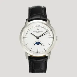Vacheron Constantin Vacheron Constantin Patrimony 4010U/000G-B330 42mm White gold Silver