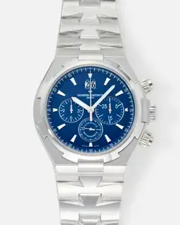 Vacheron Constantin Vacheron Constantin Overseas 49150/000A-9745 42mm Stainless steel Blue