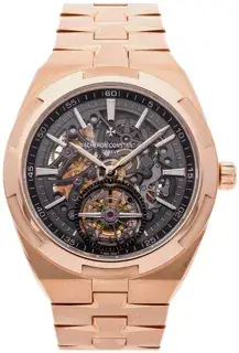 Vacheron Constantin Vacheron Constantin Overseas 6000V/110R-B934 42.5mm Rose gold Skeletonized