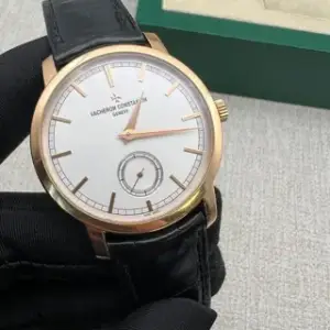 Vacheron Constantin Vacheron Constantin Traditionnelle 82172/000R-9382 38mm Rose gold Silver