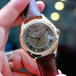 Vacheron Constantin Vacheron Constantin Fiftysix 4600E/000R-B576 40mm Rose gold Brown