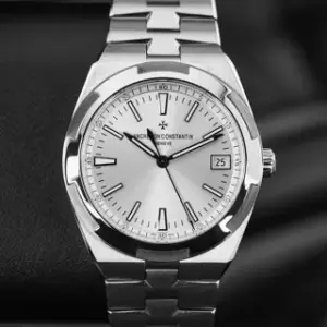 Vacheron Constantin Vacheron Constantin Overseas 4500V/110A-B126 41mm Stainless steel Silver