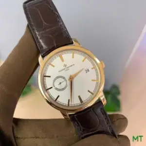 Vacheron Constantin Vacheron Constantin Traditionnelle 87172/000R-9302 38mm Rose gold Silver