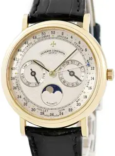 Vacheron Constantin Vacheron Constantin Patrimony 47052/000J-4 36mm K18YG Solid Gold Silver