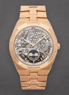 Vacheron Constantin Vacheron Constantin Overseas 4300V/120R-B547 41.5mm Rose gold Skeletonized