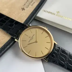 Vacheron Constantin Vacheron Constantin Patrimony 31039/1 32mm Yellow gold Champagne