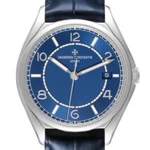 Vacheron Constantin Vacheron Constantin FiftysixFifty Six Blue Dial Steel Mens Watch 4600E Card