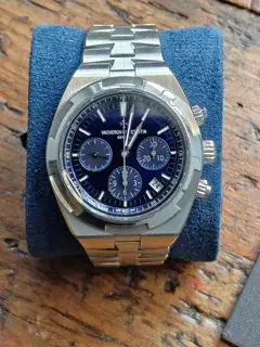 Vacheron Constantin Vacheron Constantin Overseas VC 5500V/110A-B148 Stainless steel Blue