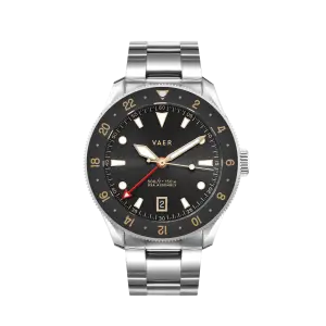 Vaer G2 Meridian Gilt GMT - 39mm USA
