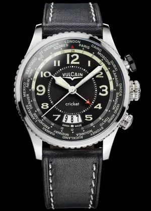 Vulcain Aviator Cricket Alarm