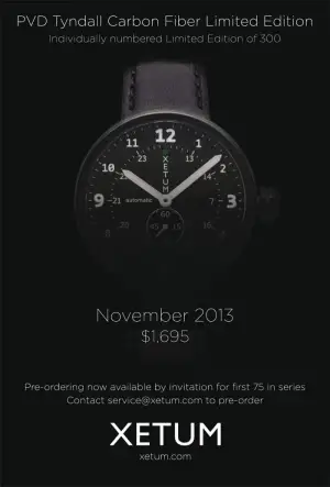 Xetum PVD Tyndall Carbon Fiber Limited Edition